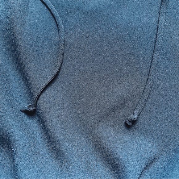 Notations Co. Black blouse with ruffle detailing - Picture 7 of 10